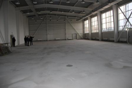 Строительство спортивного комплекса вступило в финальную стадию